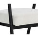Sova Black / Copenhagen White Dining Armchair